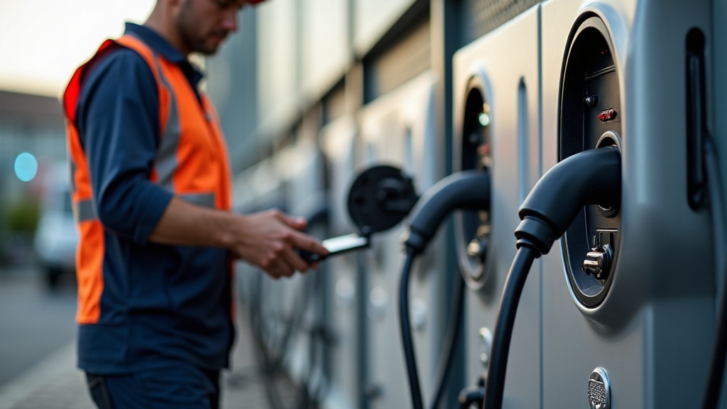 EV charger installation