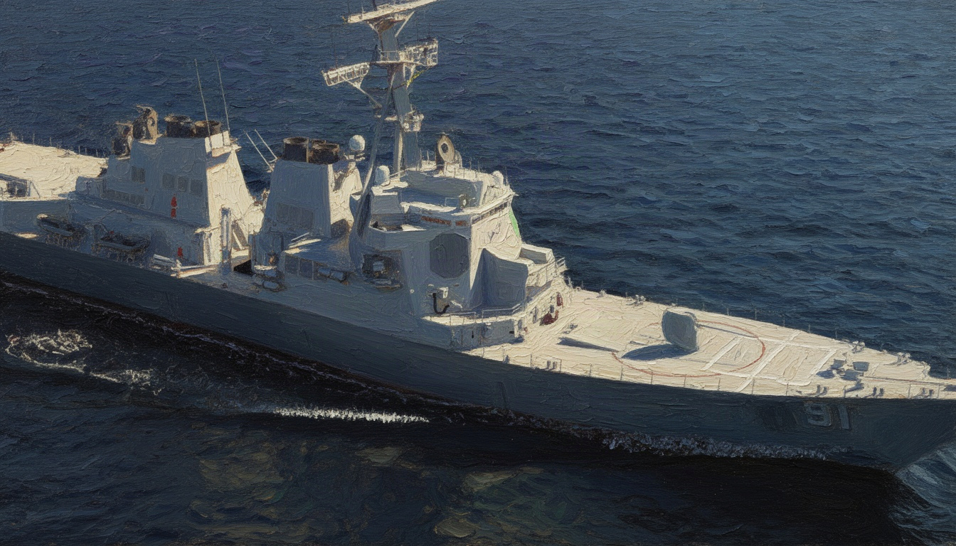 Raytheon Completes First SPY-6(V)4 Radar Array Installation