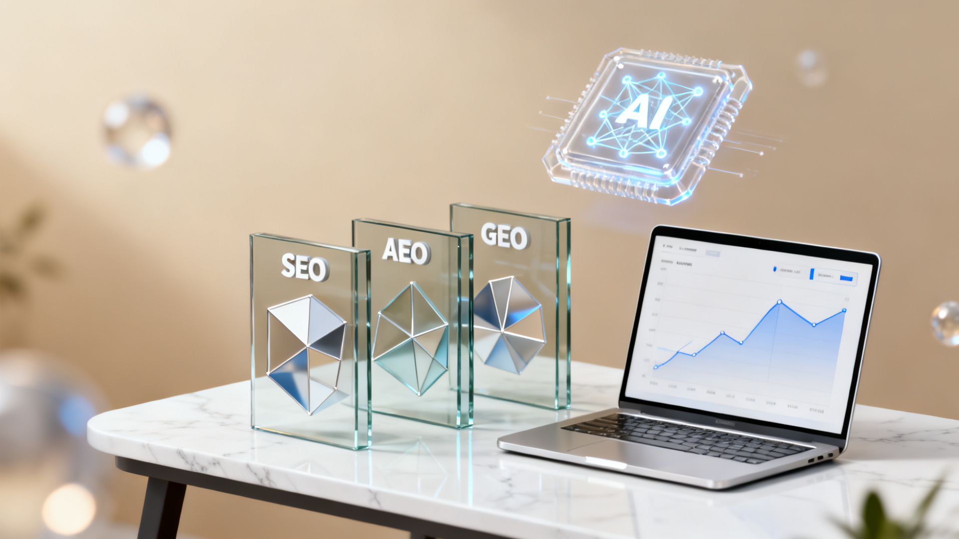 SEO vs AEO vs GEO ต่างกันยังไง? ตารางเปรียบเทียบครบทุกมิติ