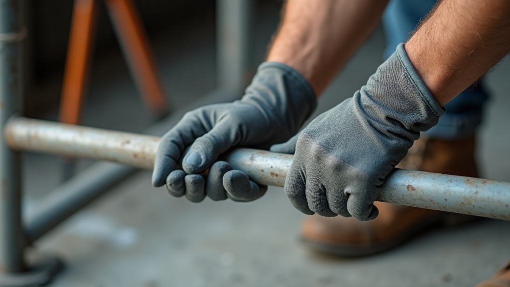 Guantes resistentes a químicos para limpieza y construcción