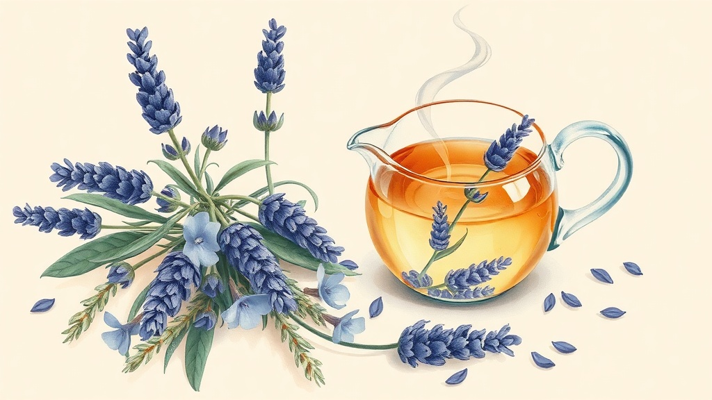 Chá de Lavanda e Melatonina Natural: Receita Caseira