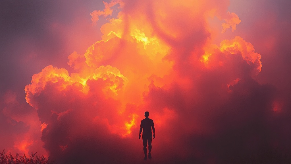 Sonhar com Fogo em Cima de Você: Simbolismo e Significado