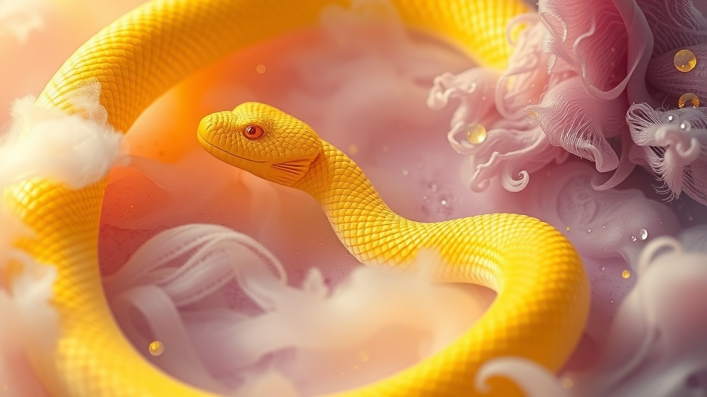 Sonhar com Cobra Amarela: Significado e Transformação