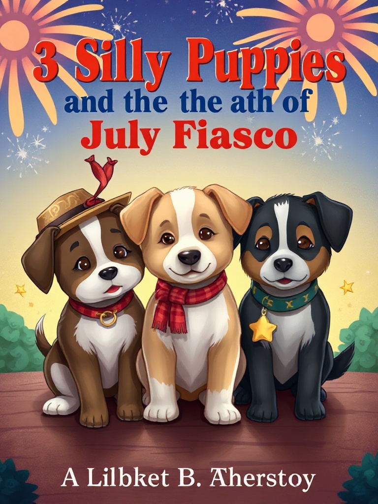 3 Silly Puppies and the 4th of July Fiasco ( A Spookyween Detective Agency Mystery)