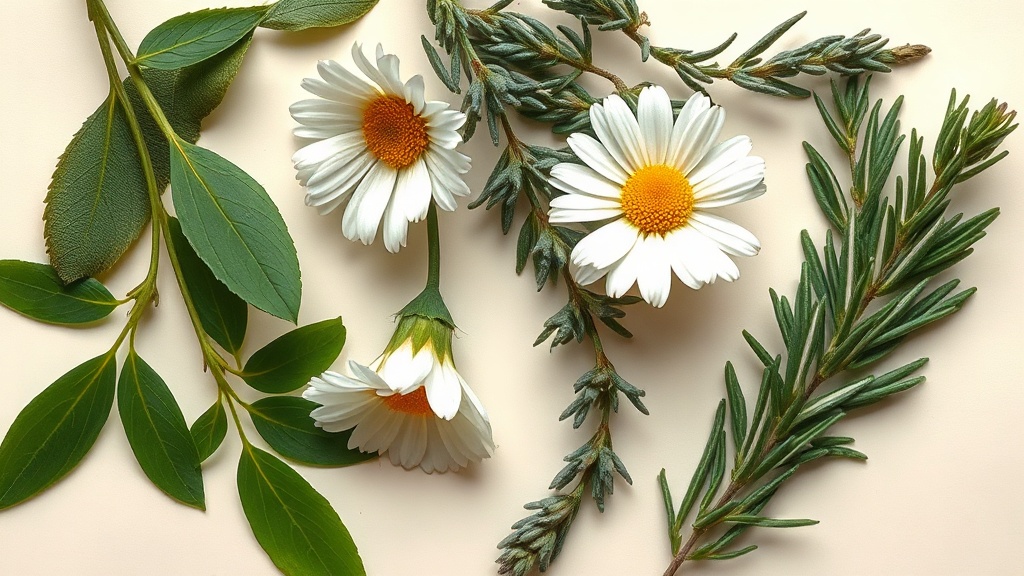 Remédio Caseiro para Enxaqueca: Feverfew e Alecrim