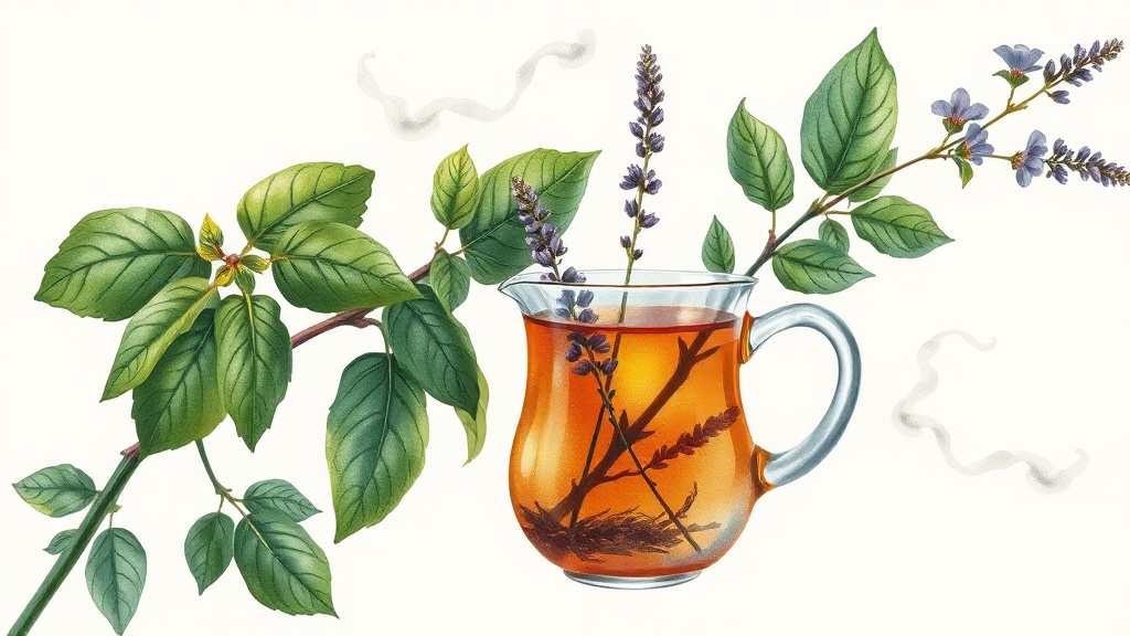 Chá de Manjericão: Benefícios Digestivos e Anti-inflamatórios