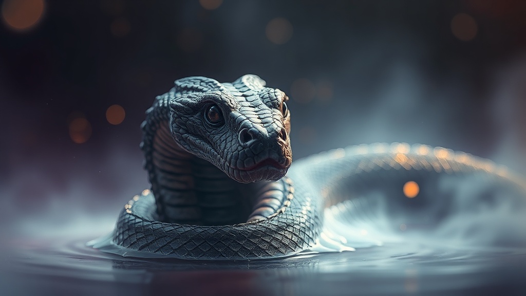 Sonhar com Cobra Saindo da Água: Significado e Simbolismo