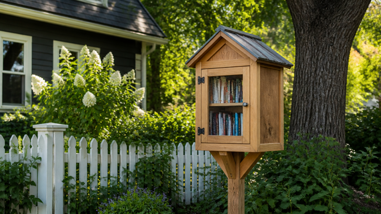 10 Clever Little Library Designs for Tiny Spaces 2 Little Library plans and designs for small spaces