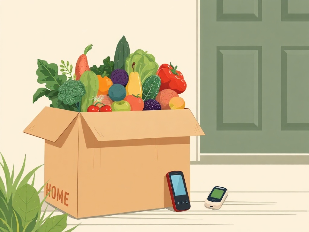 Image for Medically Tailored Grocery Deliveries Cut HbA1c in Medicaid Diabetics