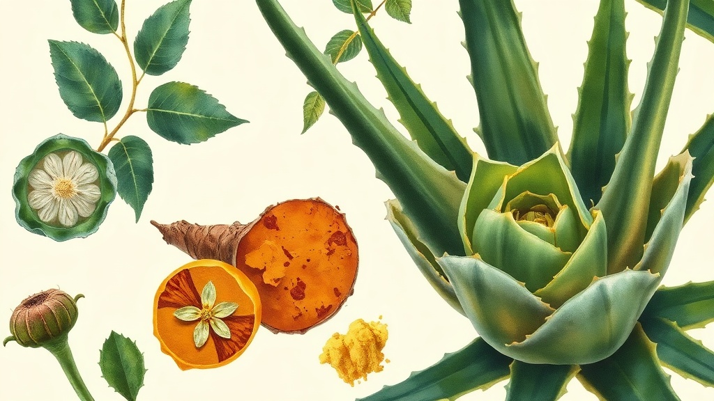 Cúrcuma e Aloe: Remédios Caseiros para Inflamação
