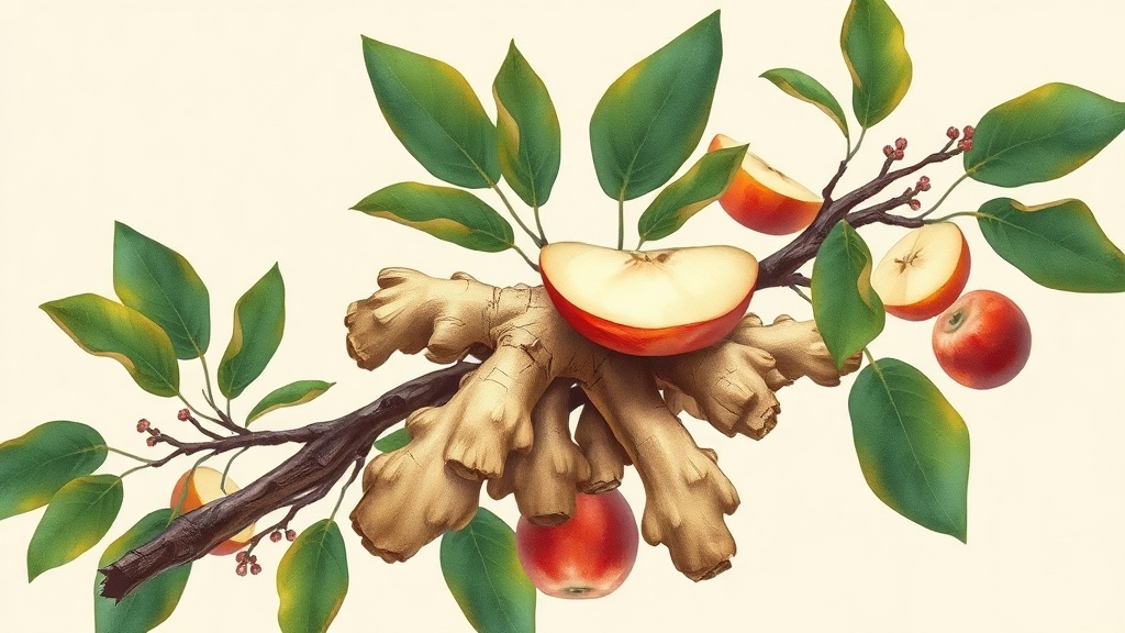 Infusão de Gengibre e Maçã: Receita Anti-inflamatória