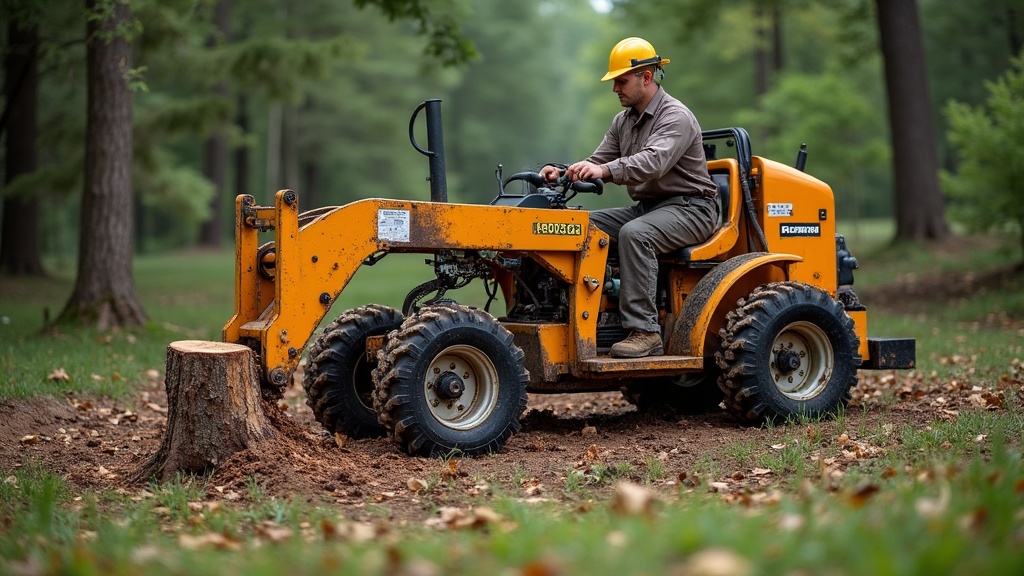 Stump grinding