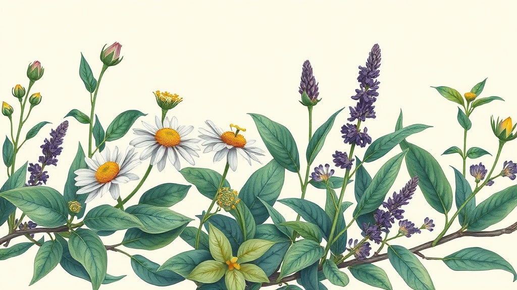 Plantas medicinais para ansiedade: guia natural