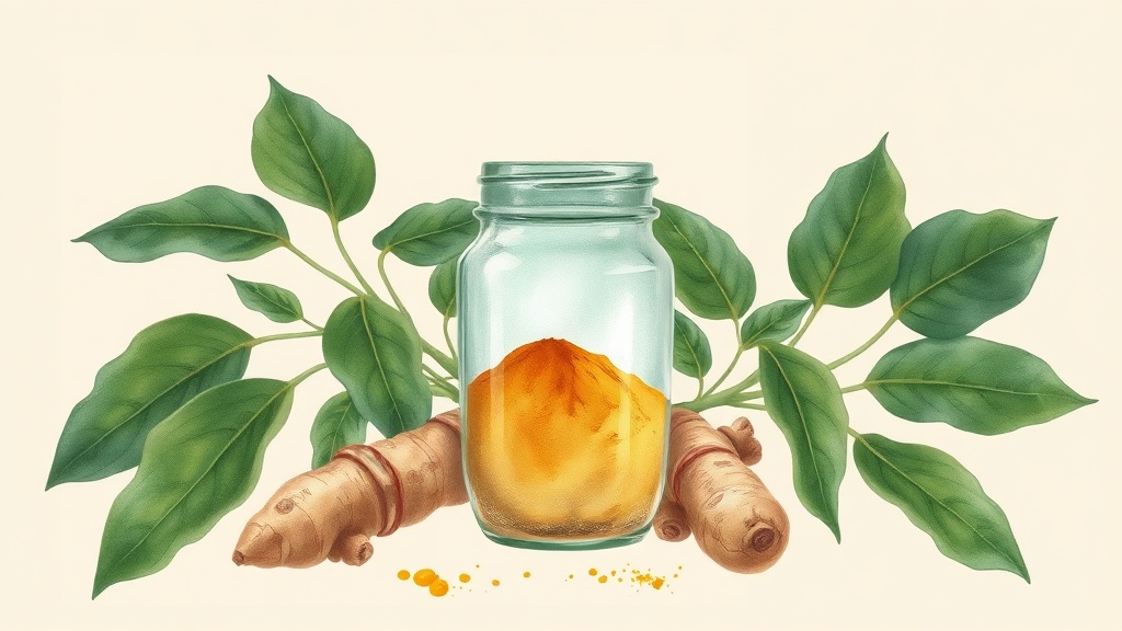 Tintura de Cúrcuma e Gengibre: Receita Caseira Passo a Passo