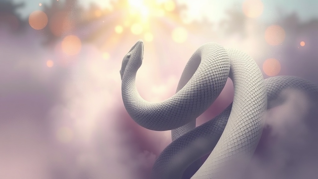 Sonhar com Cobra Branca: Simbolismo e Transformação