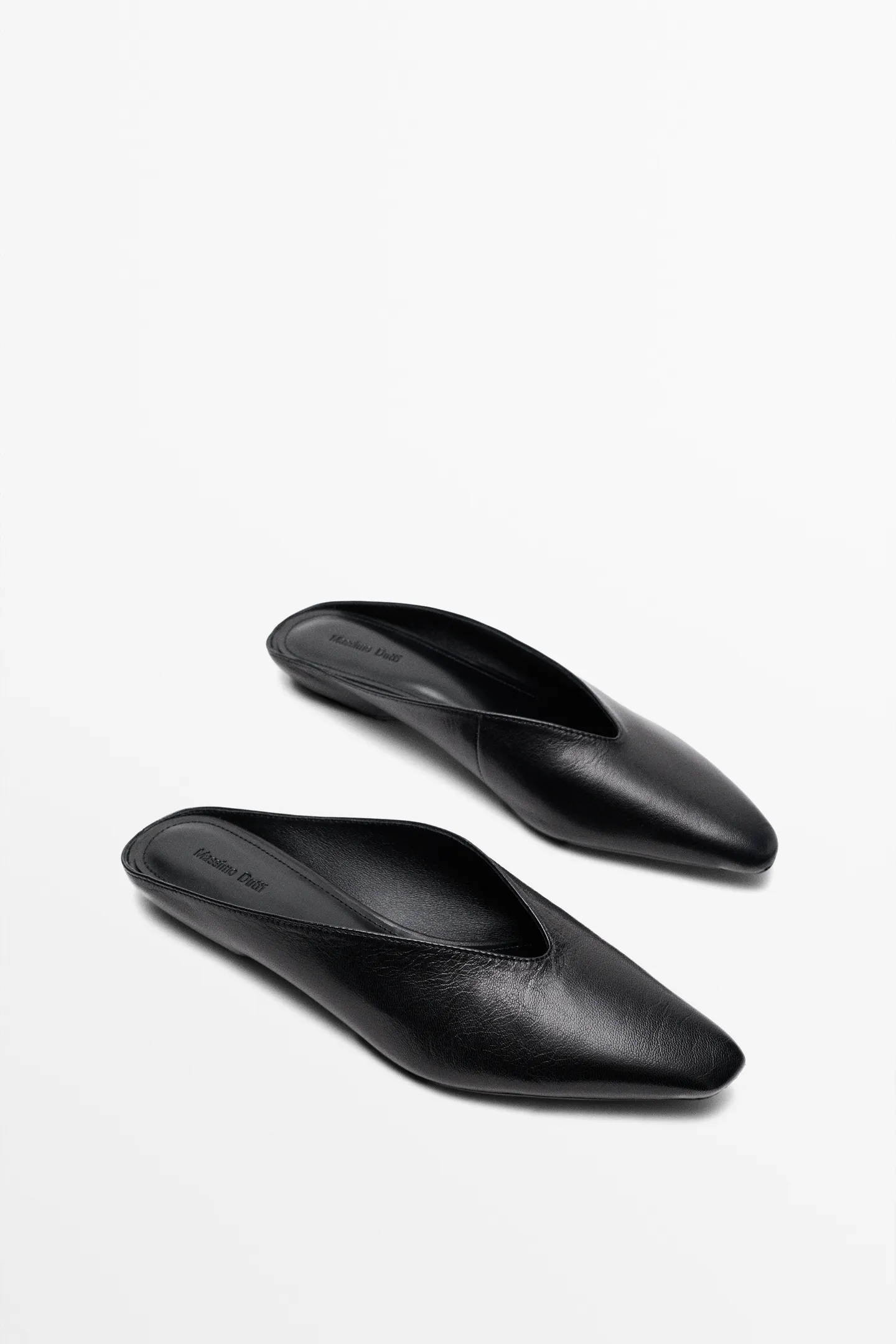 massimo dutti, SOFT LEATHER MULES