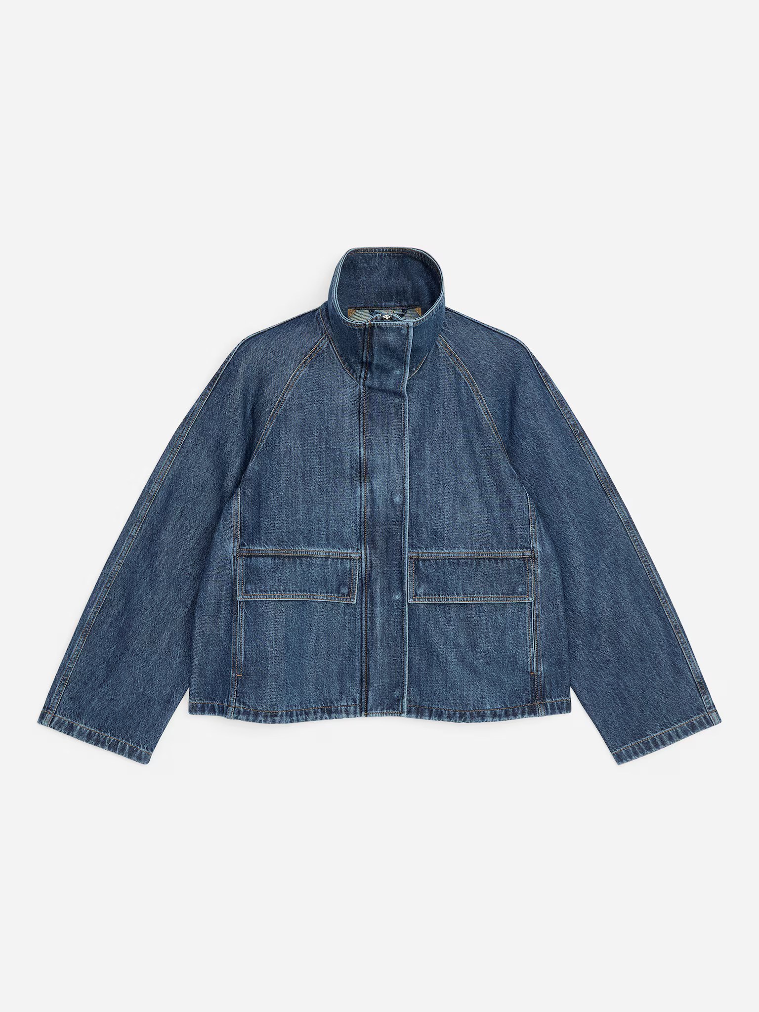 arket, COTTON-LYOCELL DENIM JACKET