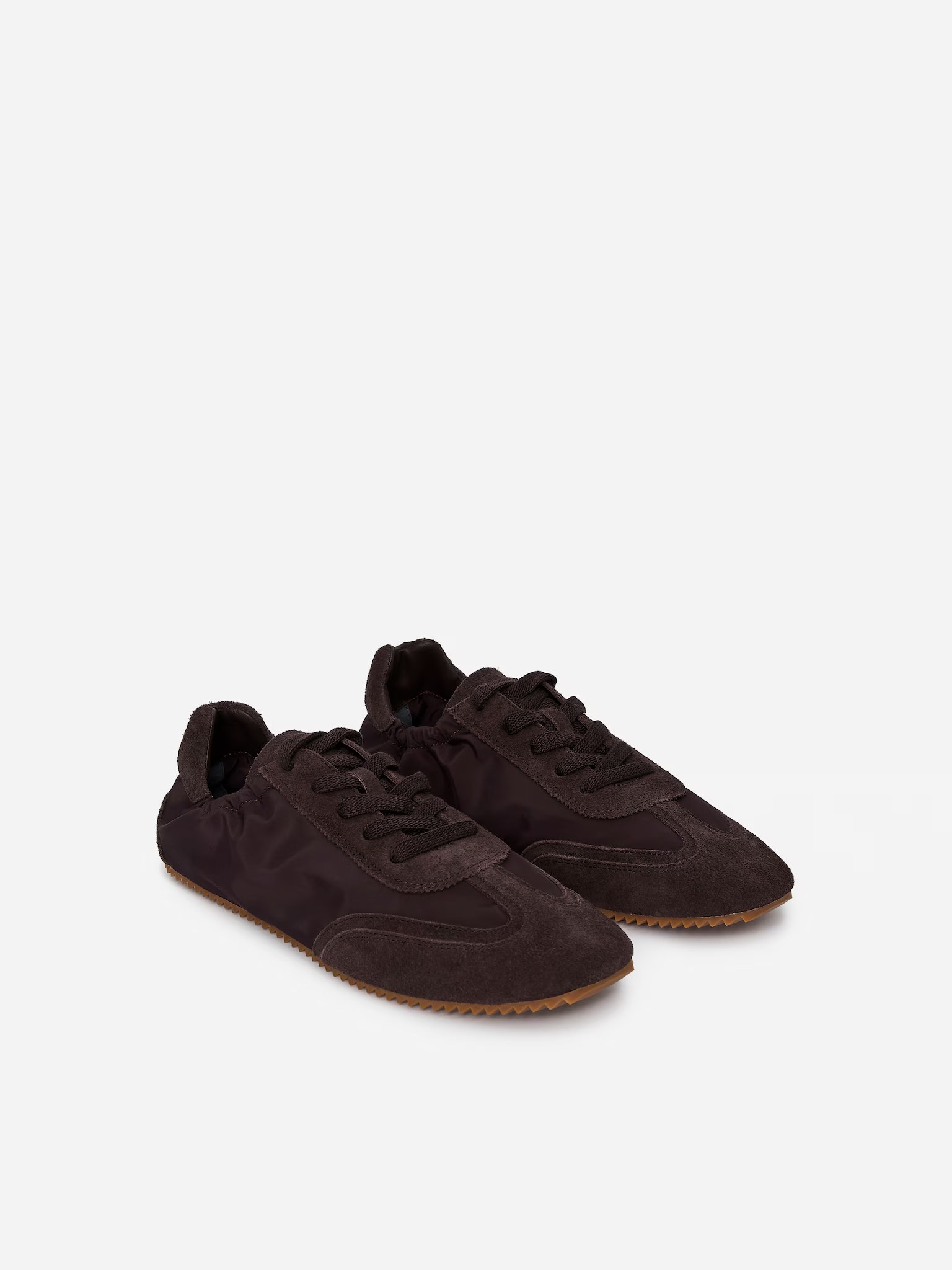 arket, SUEDE NYLON TRAINERS