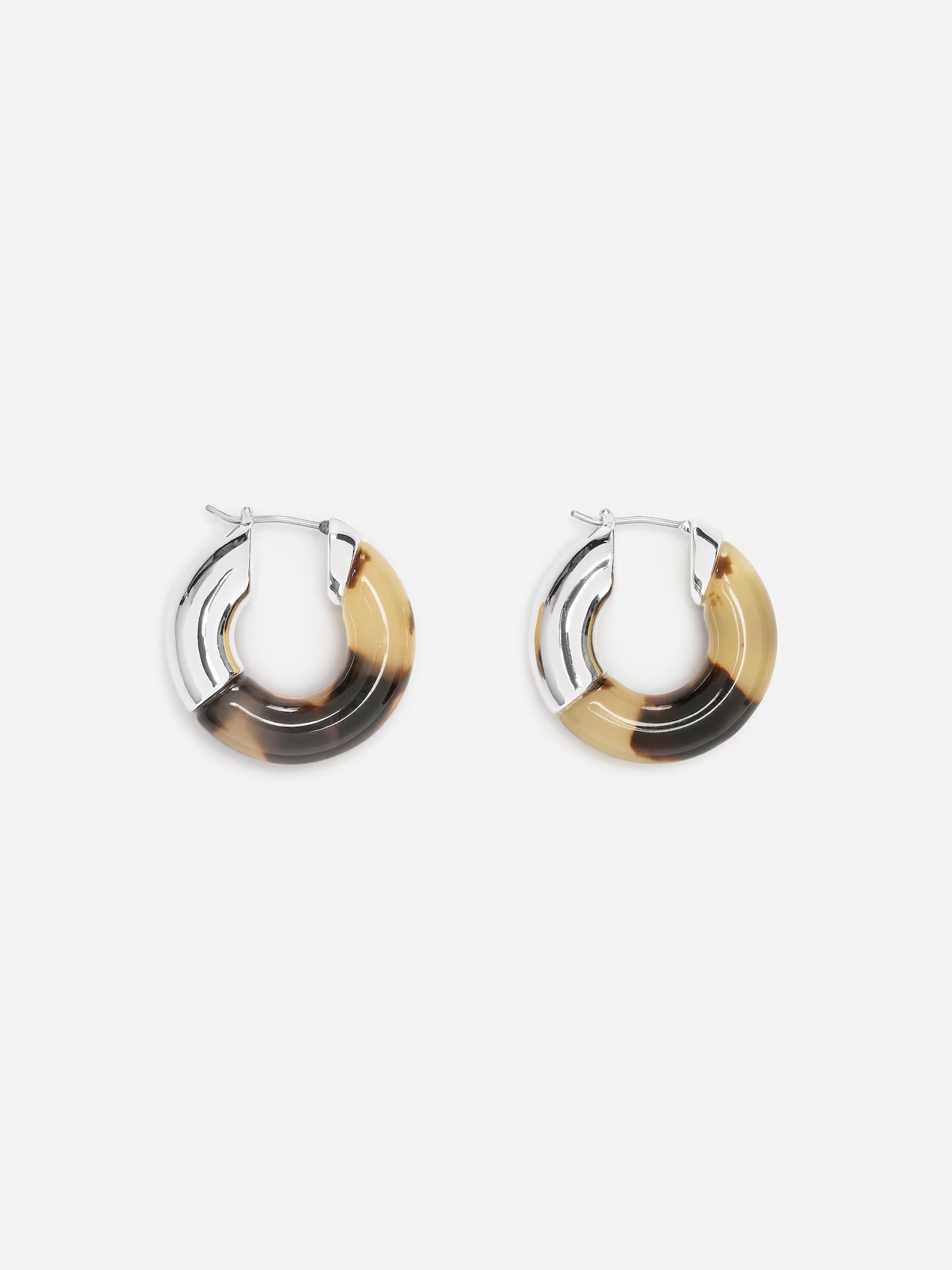 arket, CHUNKY HOOP EARRINGS