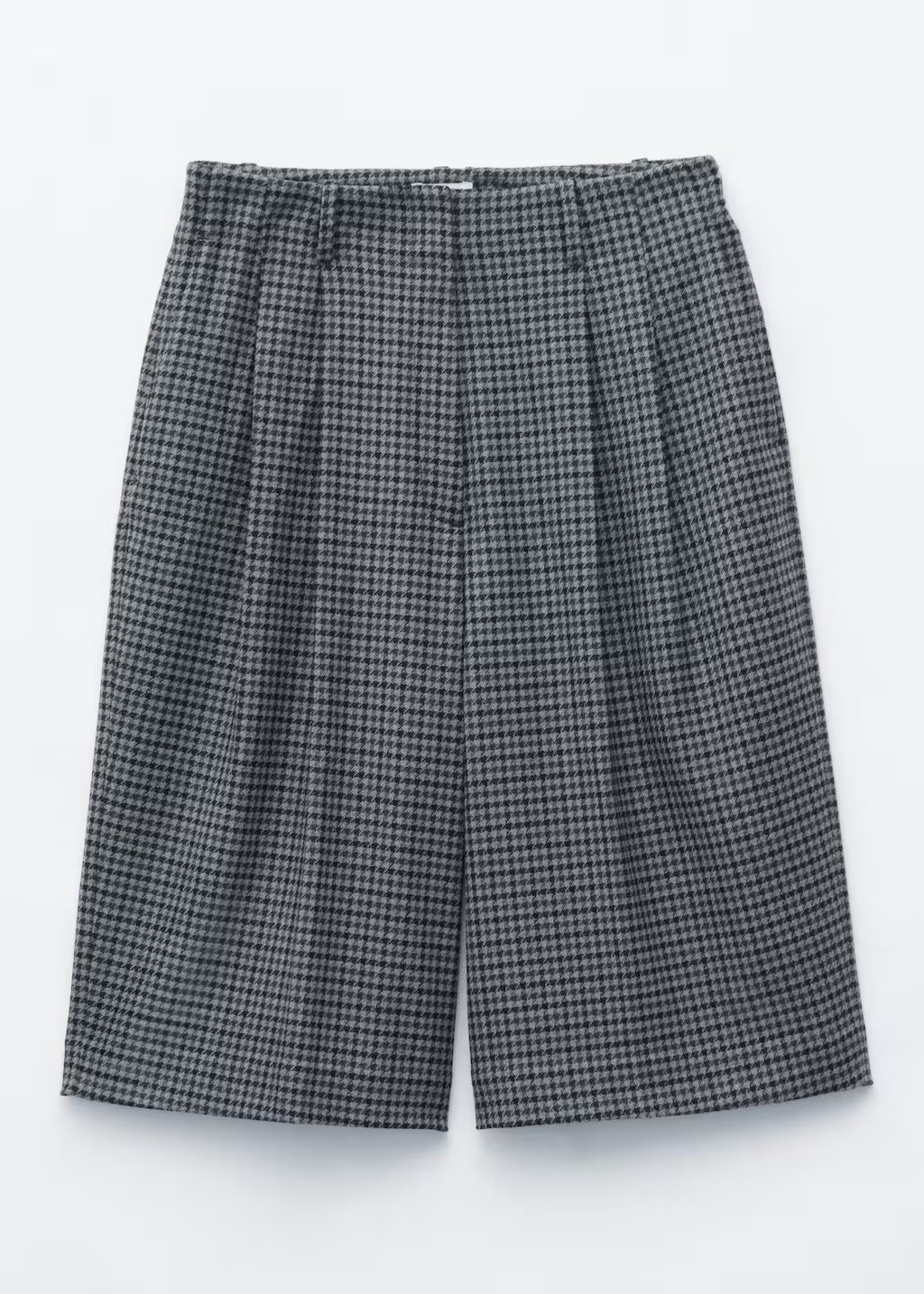 & other stories, HIGH WAIST HOUNDSTOOTH SHORTS