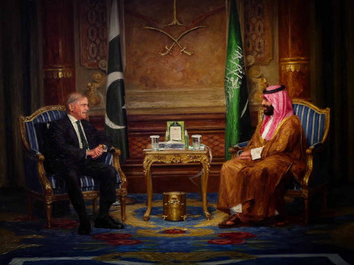 Pakistan PM Visits Saudi Arabia Amid Gulf Tensions
