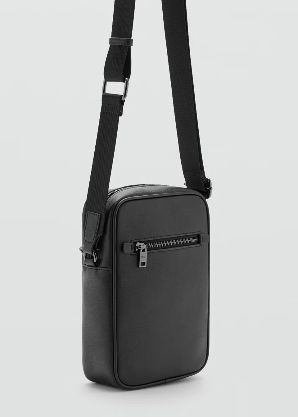 Mango, ZIPPER LEATHER BAG