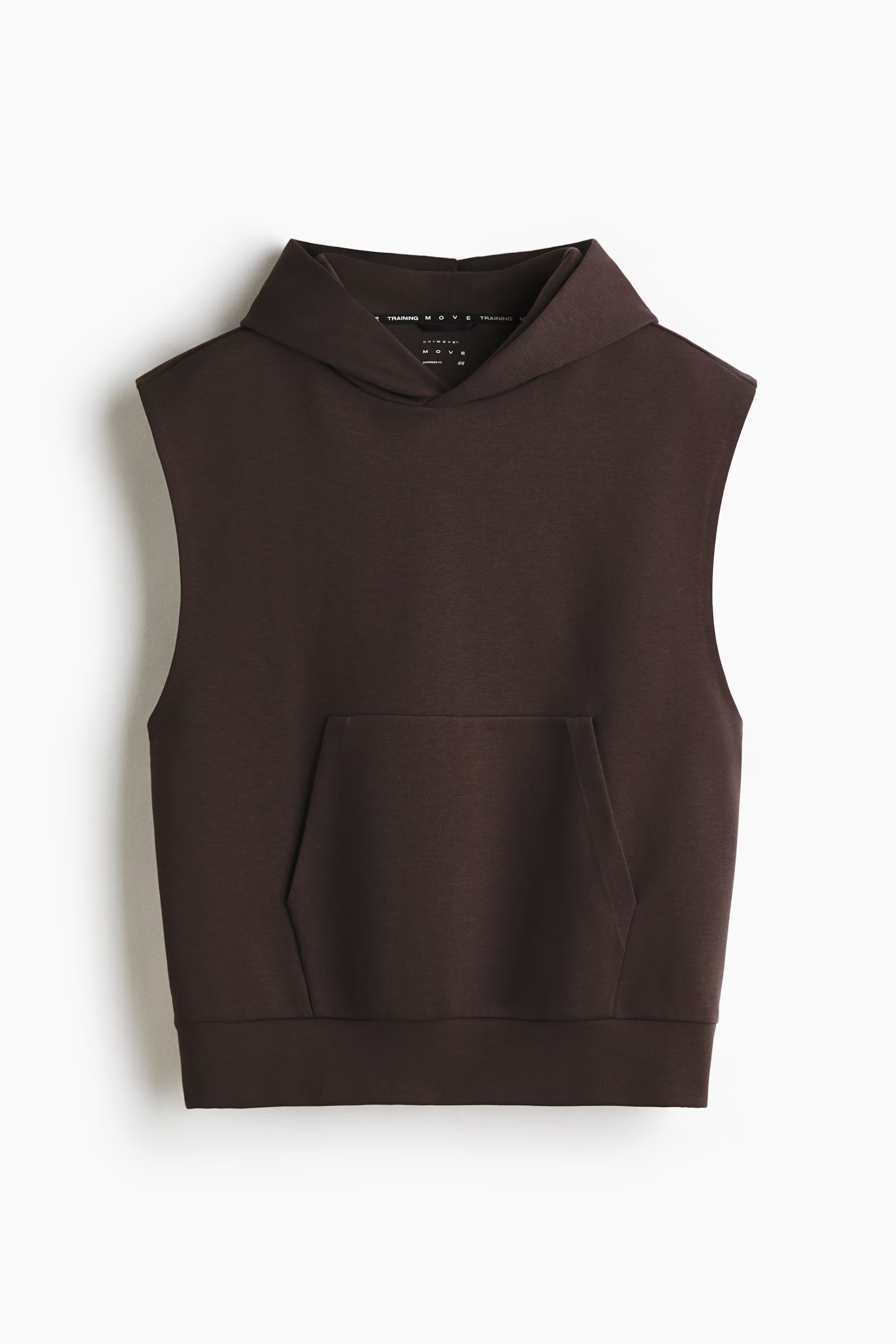 H&M, SLEEVELESS SPORTS HOODIE WITH DRYMOVE™