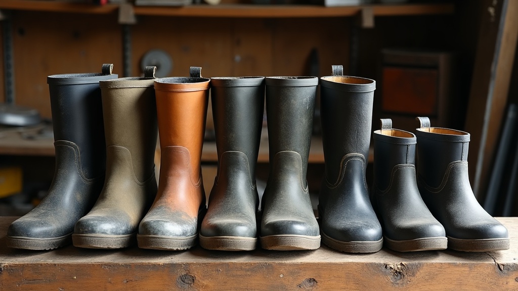 Comparación de cinco botas de seguridad impermeables para trabajo