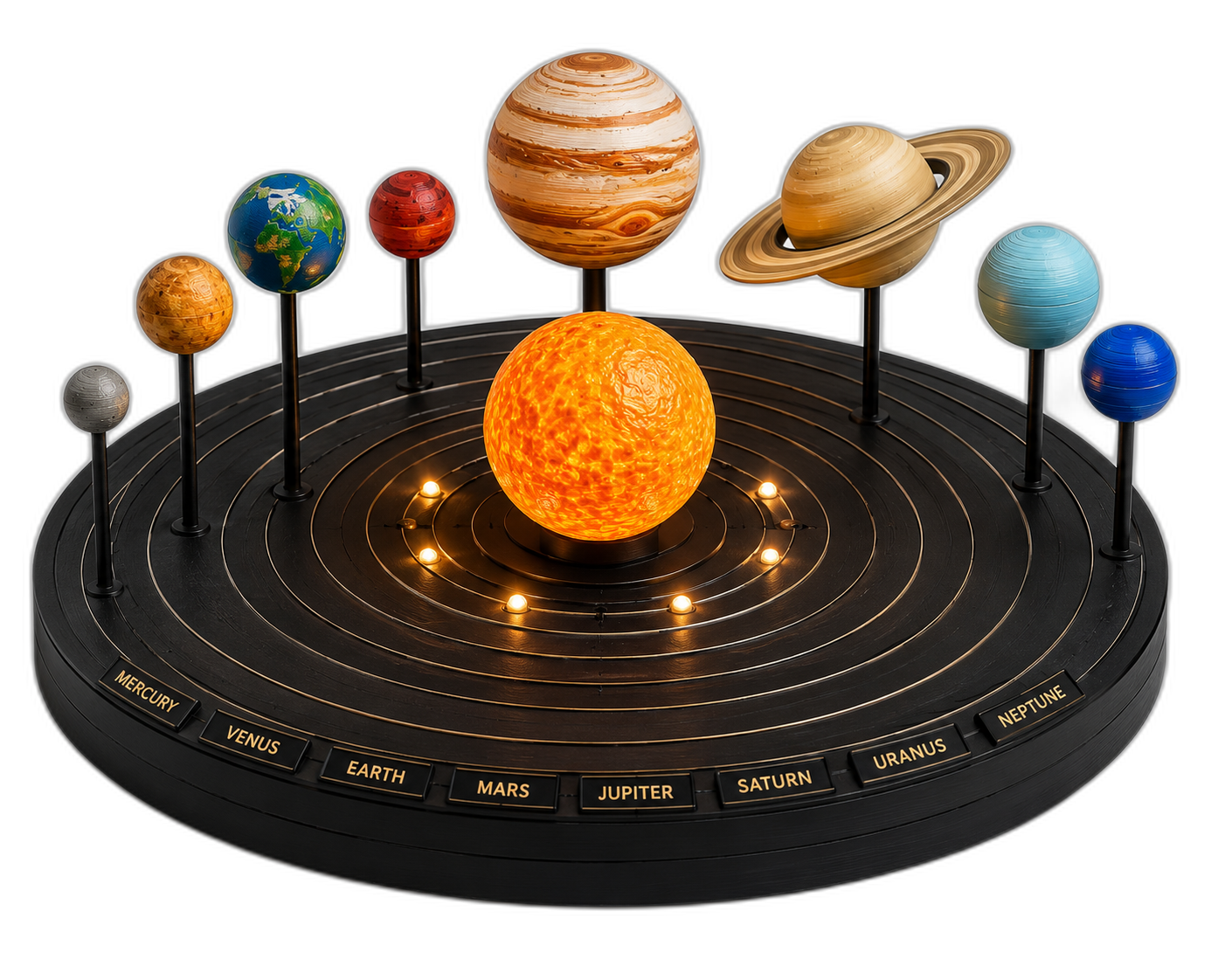 planetary model — free 3D model