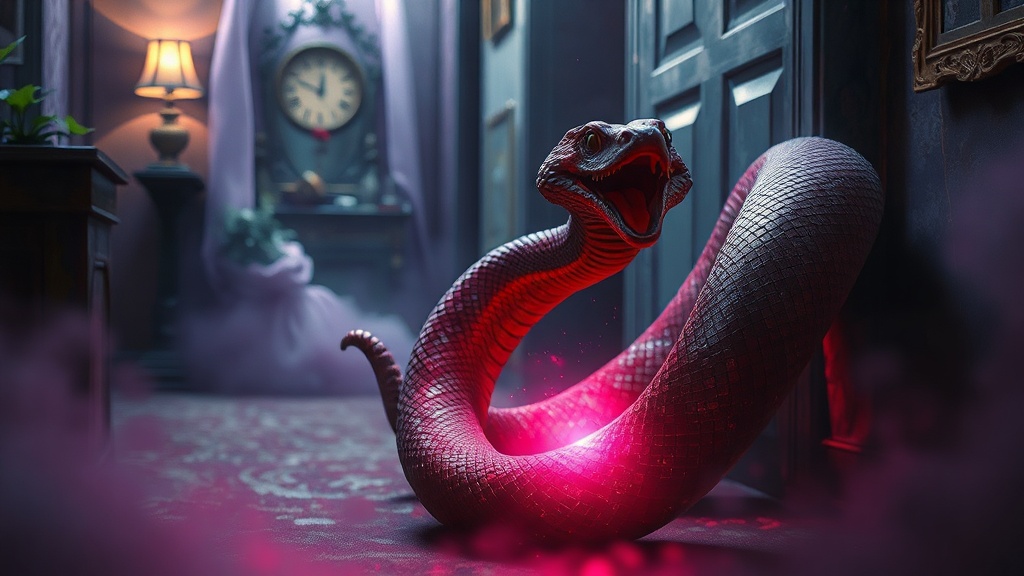 Sonhar com Cobra Vermelha em Casa: Significado Espiritual