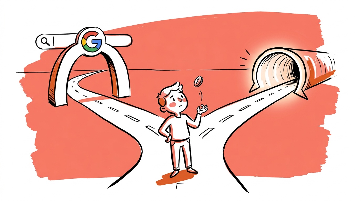 Cover image for ChatGPT Ads vs Google Ads: Where Should a Small Budget Go?