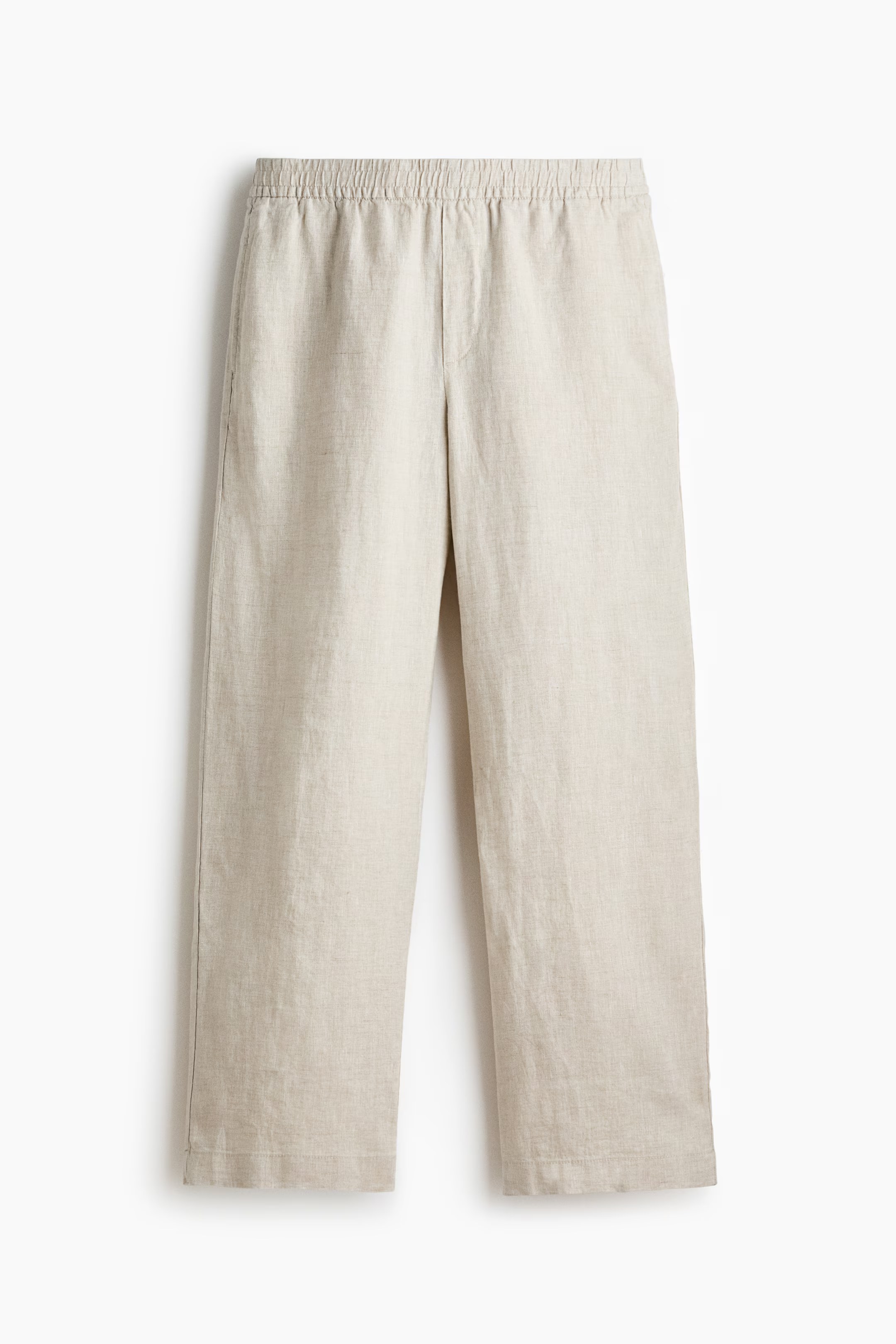 H&M, LOOSE-FIT LINEN PANTS