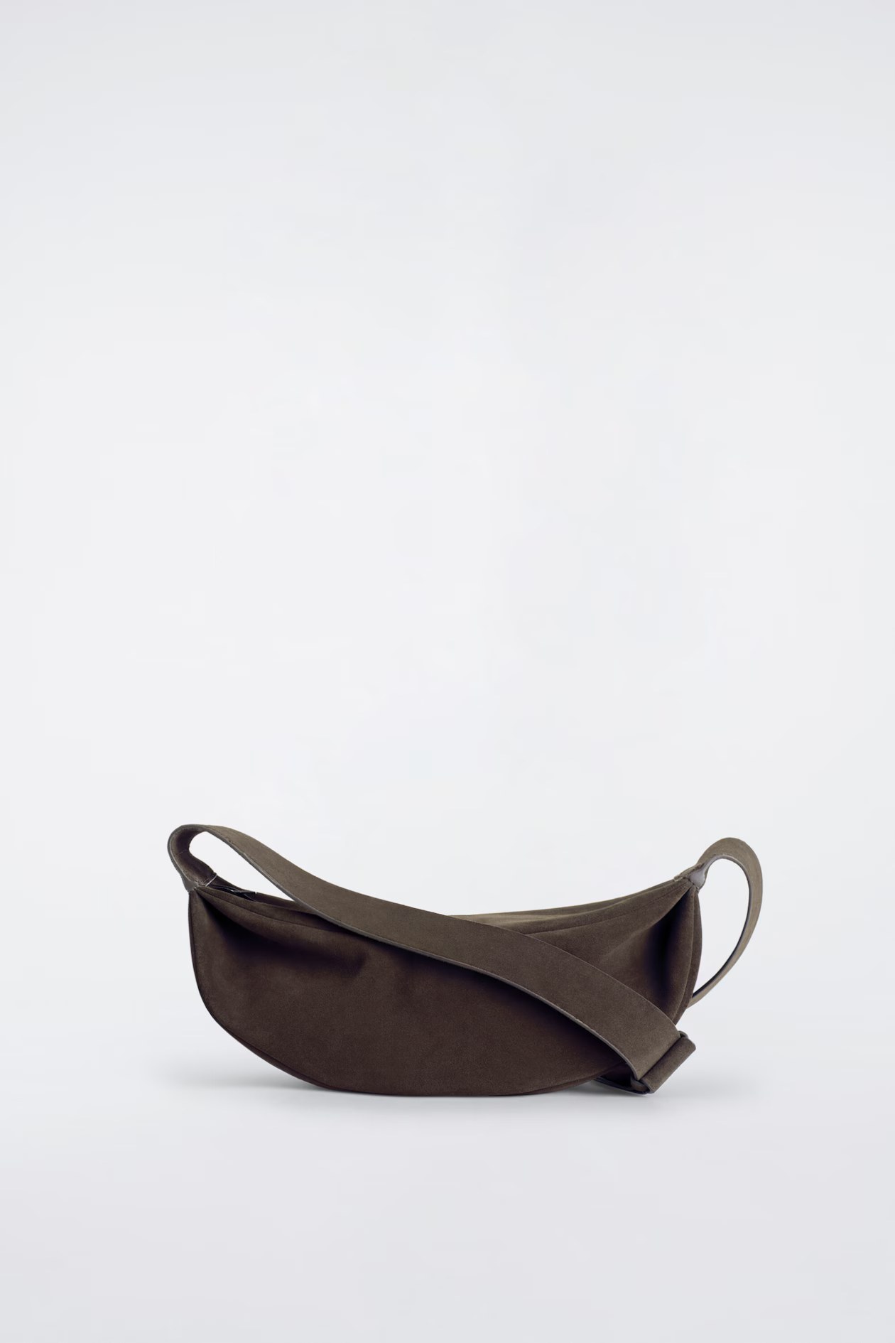 COS, SWING CROSSBODY BAG - SPLIT SUEDE
