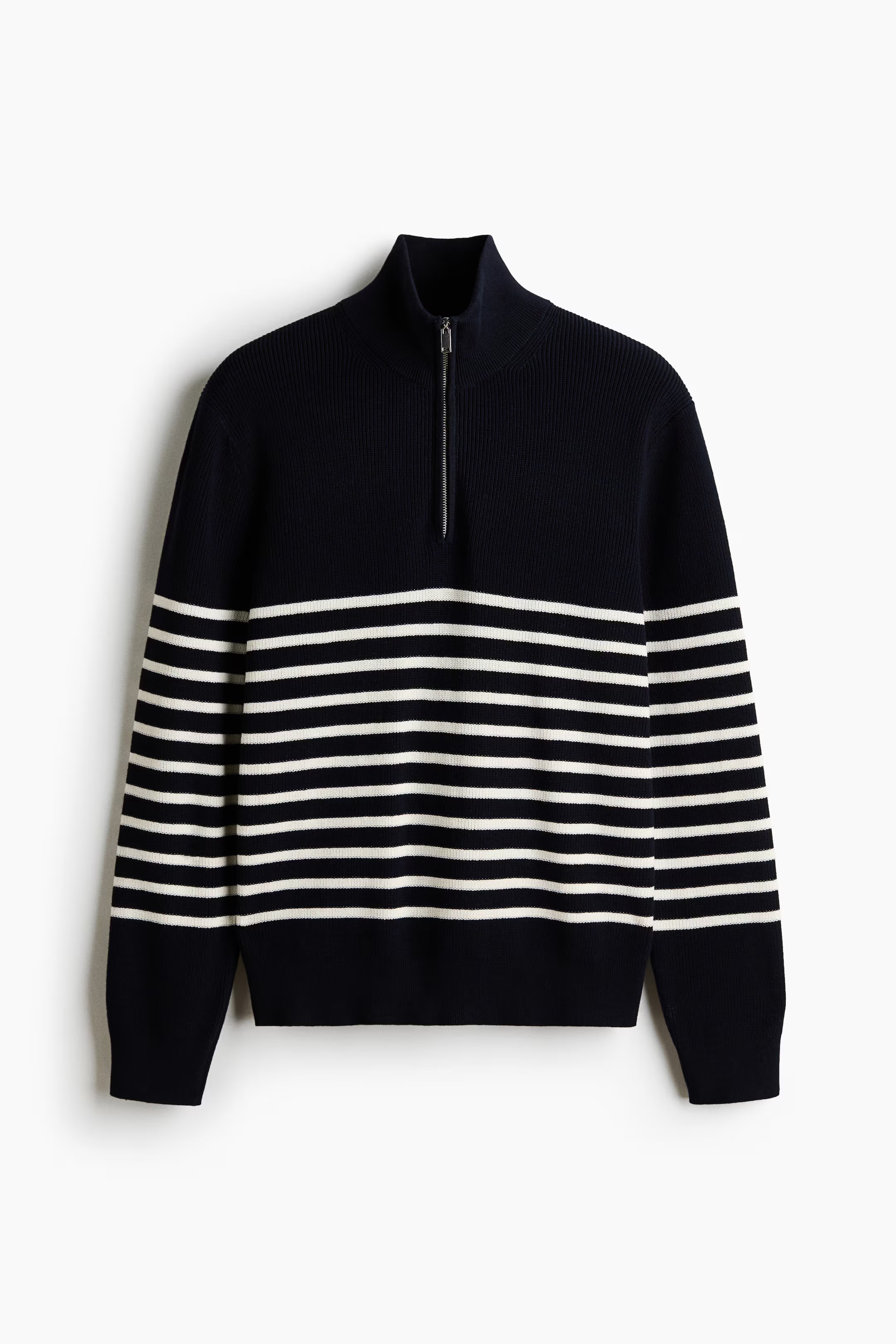 H&M, REGULAR-FIT HALF-ZIP SWEATER