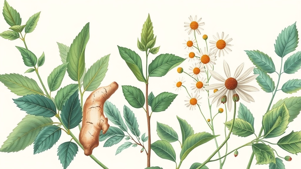 Plantas Medicinais para Melhorar Digestão Naturalmente