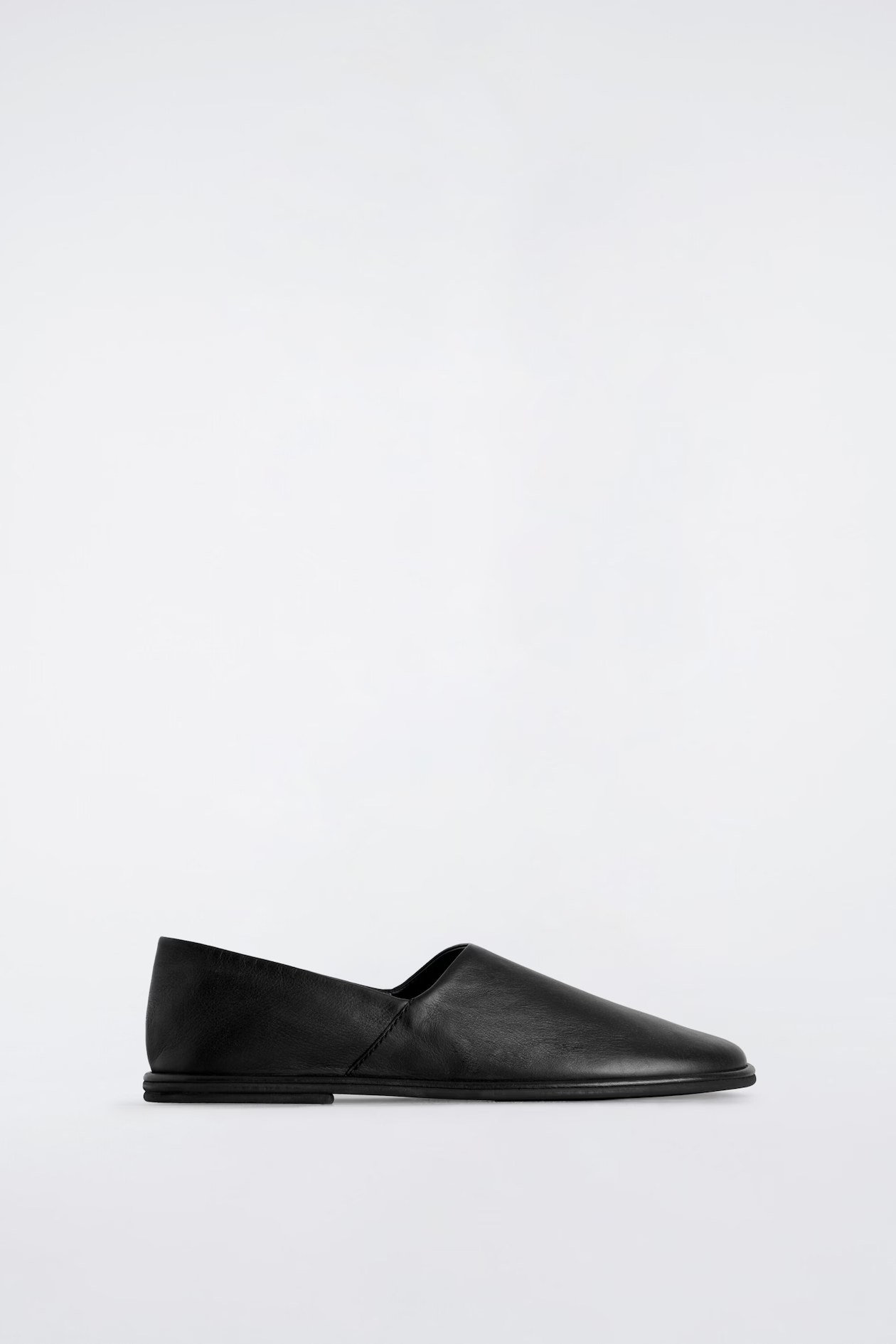 cos, LEATHER SLIP-ON SHOES