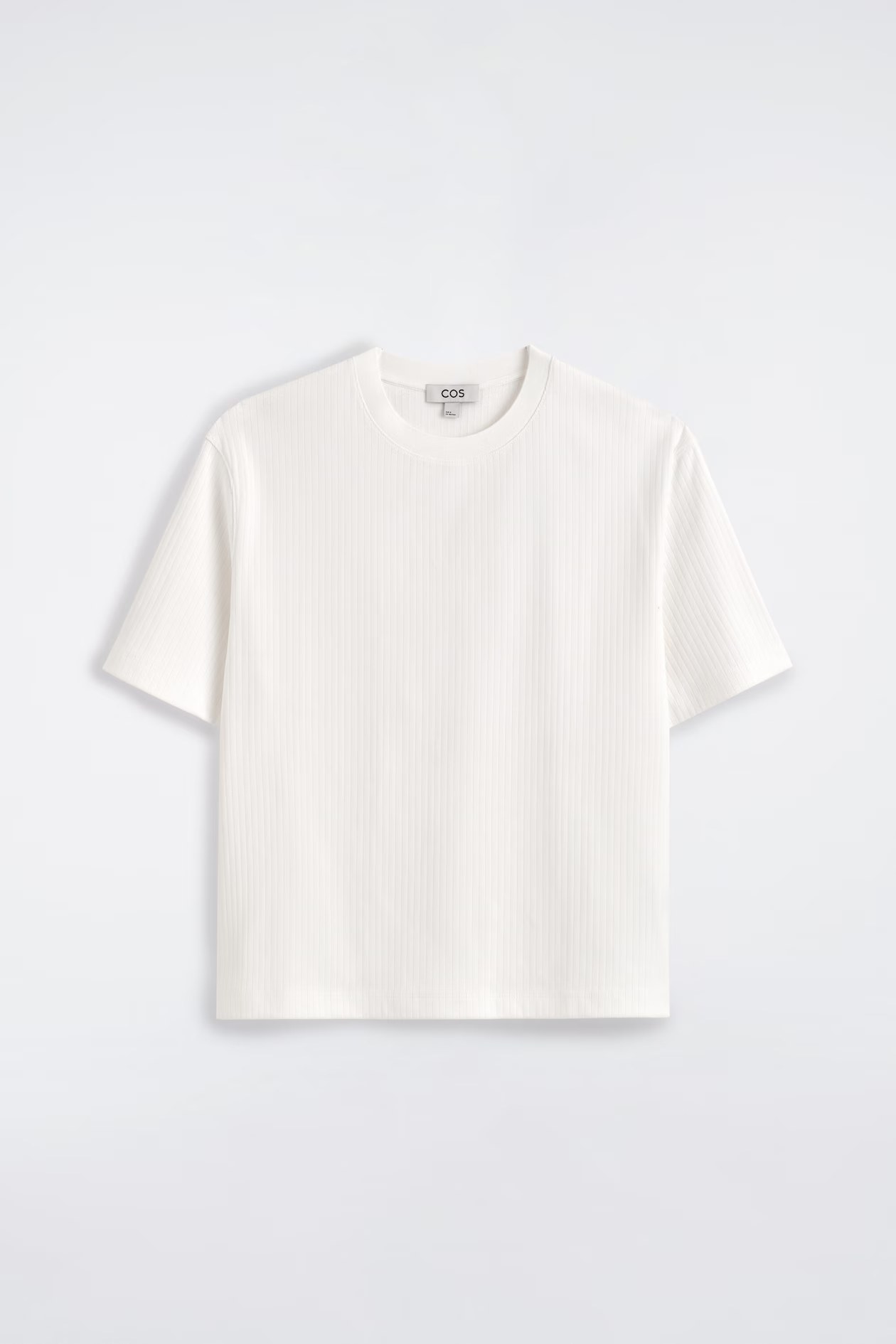 cos, HEAVYWEIGHT RIBBED T-SHIRT