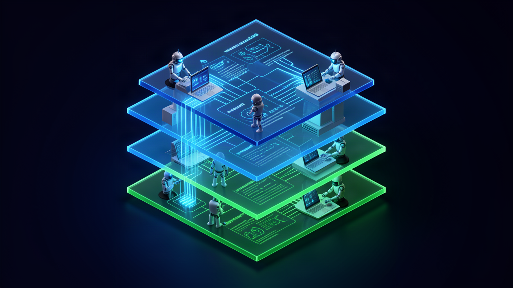 The complete 4-layer system stack