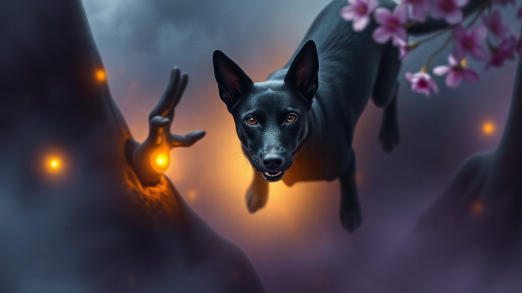 Sonhar com Cachorro Preto: Proteção e Energia Espiritual