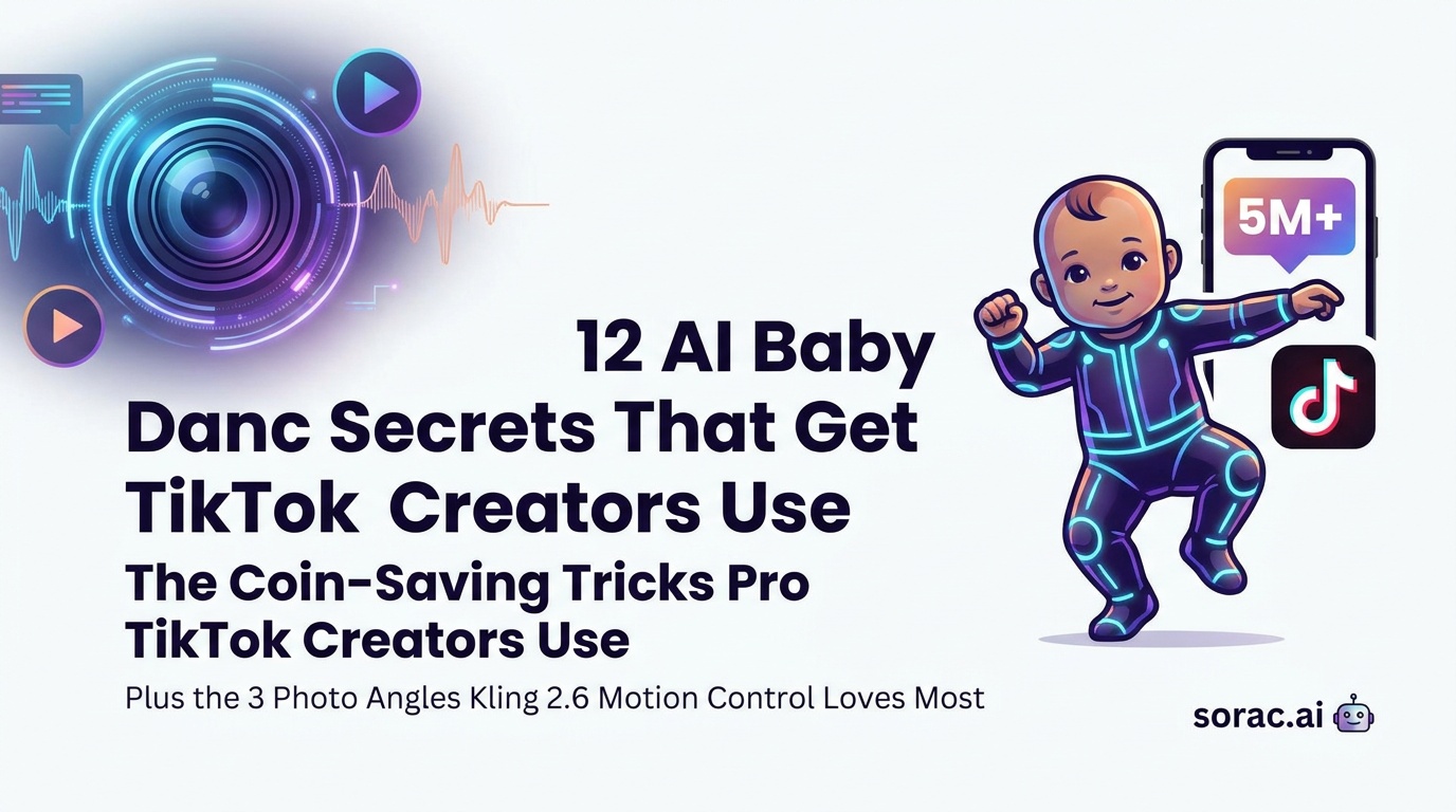 12 AI Baby Dancing Secrets That Get 5M+ Views: The Coin-Saving Tricks Pro TikTok Creators Use (Plus the 3 Photo Angles Kling 2.6 Motion Control Loves Most)
