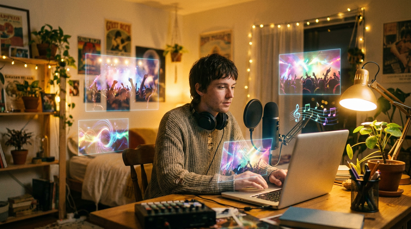 Your Voice + AI Video = No Studio Needed