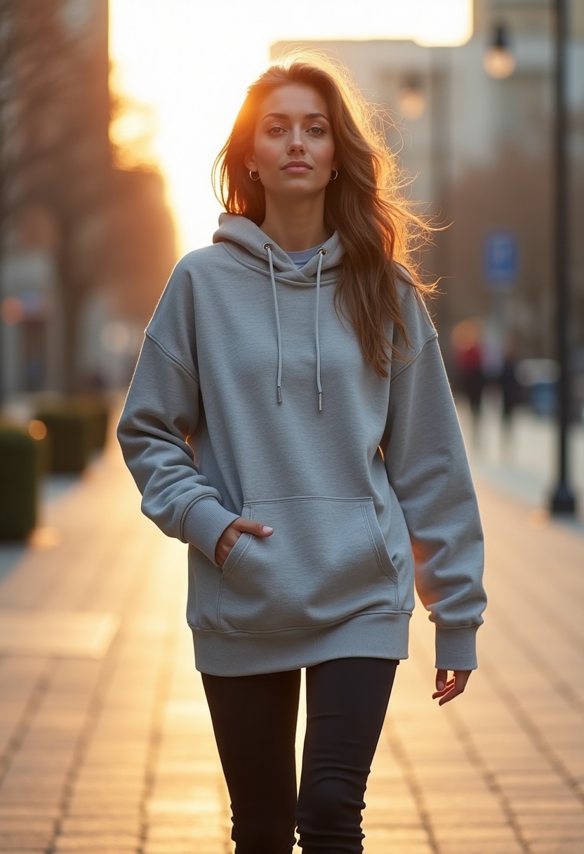 Celynia Hooded Top lifestyle