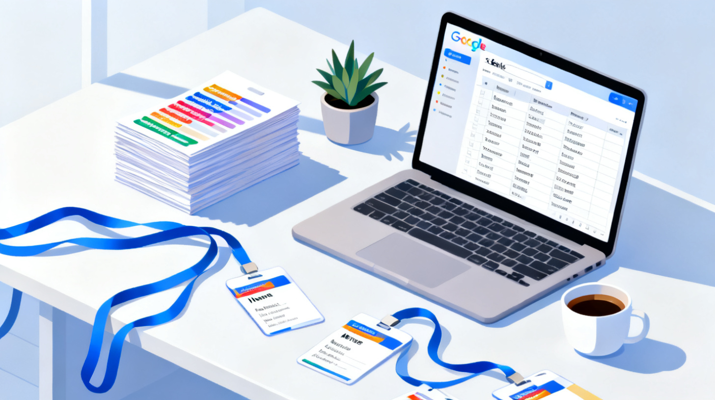 How to Print Name Tags from Google Sheets with Mail Merge