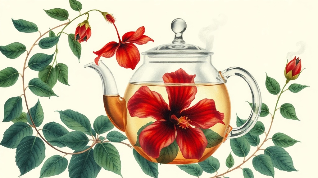 Chá de Hibisco: Benefícios para Pressão e Circulação
