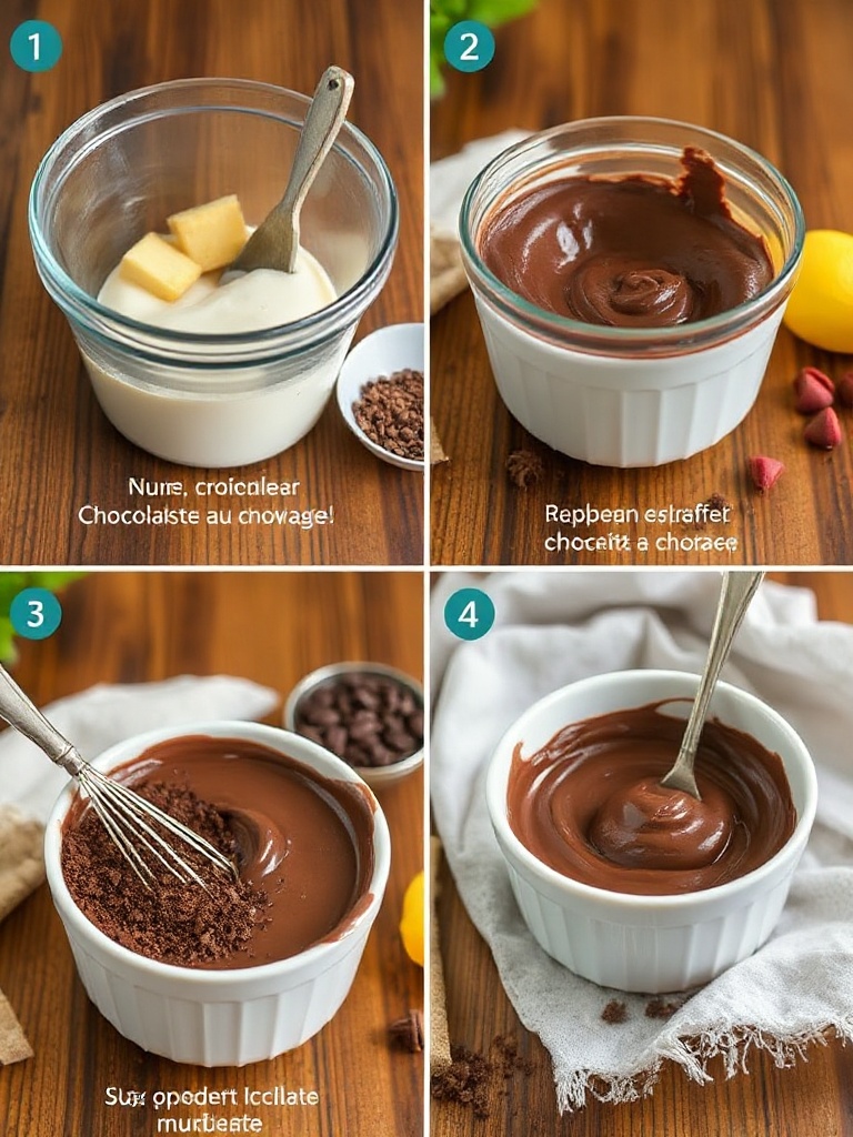 mousse au chocolat maison recette preparation