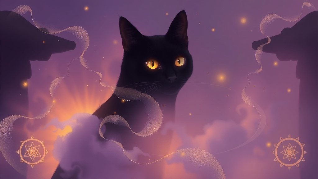 Sonhar com Gato Preto: Simbolismo e Aviso Divino