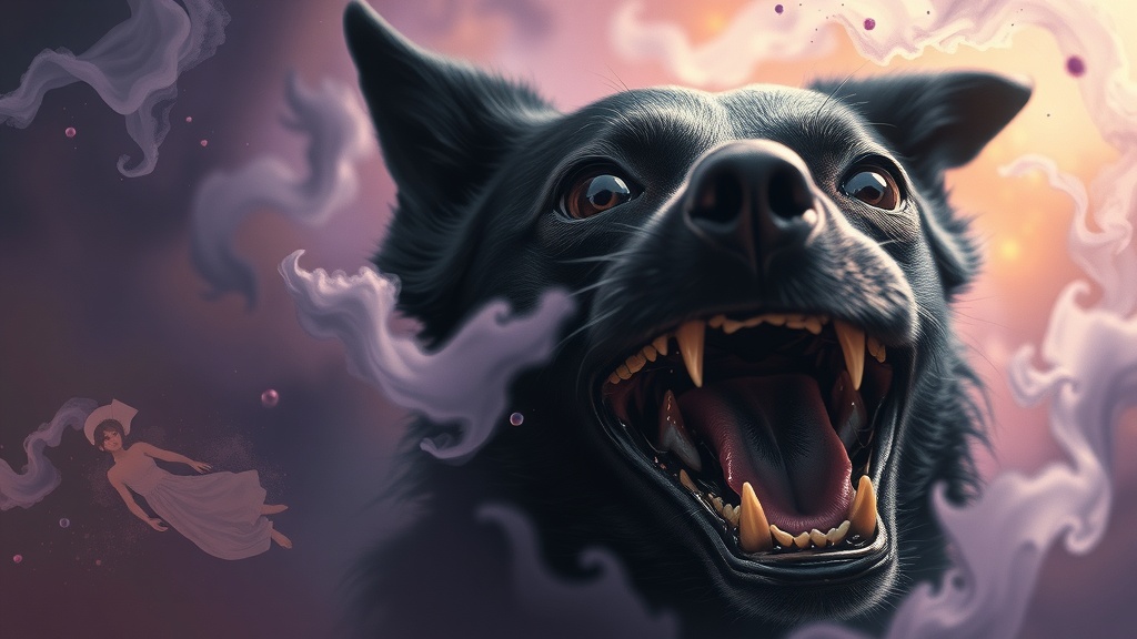 Sonhar com Cachorro Preto Atacando: Aviso Espiritual