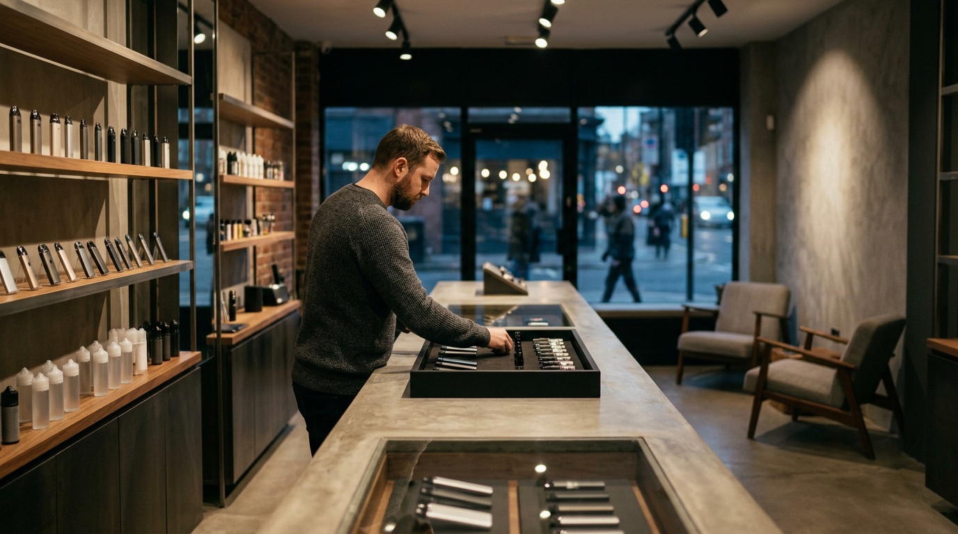 UK PM Targets Vape Shops in High Street Revival Plan