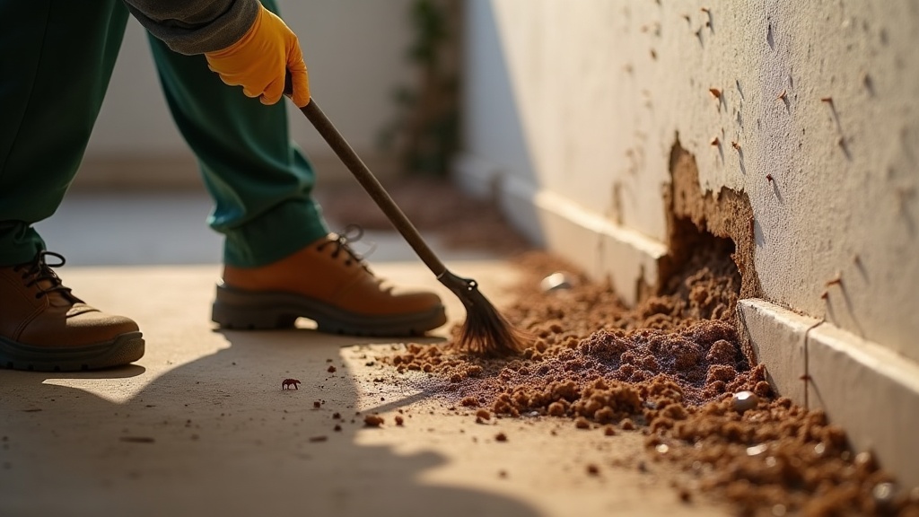 Termite inspection of structural wood