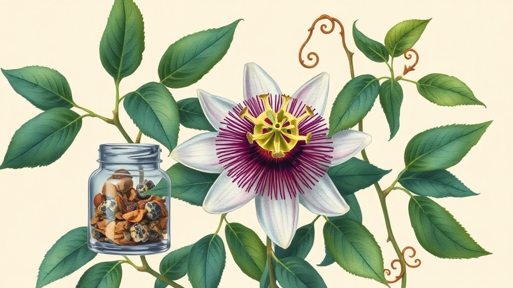 Tintura de Passiflora Caseira para Ansiedade
